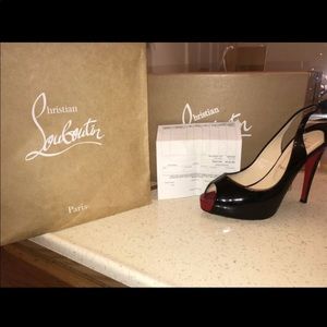 Christian Louboutin patent leather heels